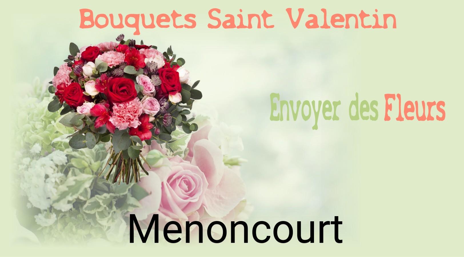 Roses de Saint-Valentin livrées à Menoncourt